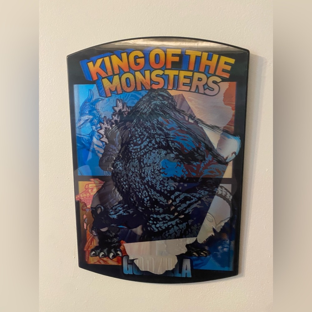 Godzilla wall art - king of the monsters